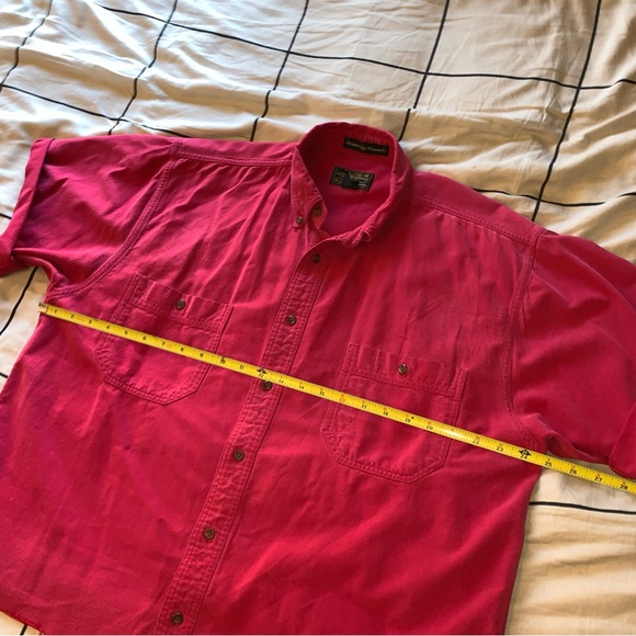 Eddie Bauer Cropped Button Down Shirt - Picture 5 of 6